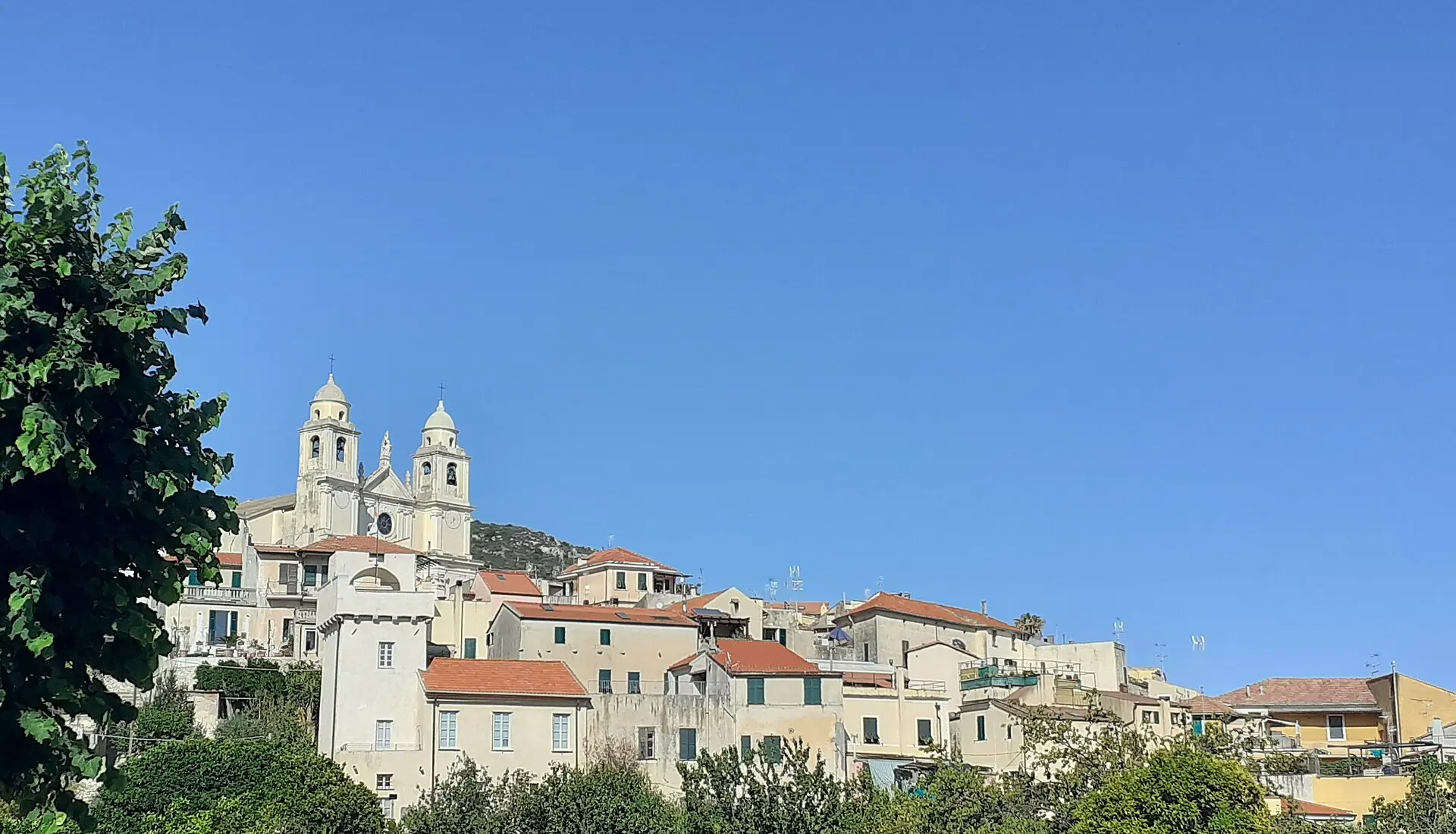 Il borgo di Borgio, a Borgio Verezzi